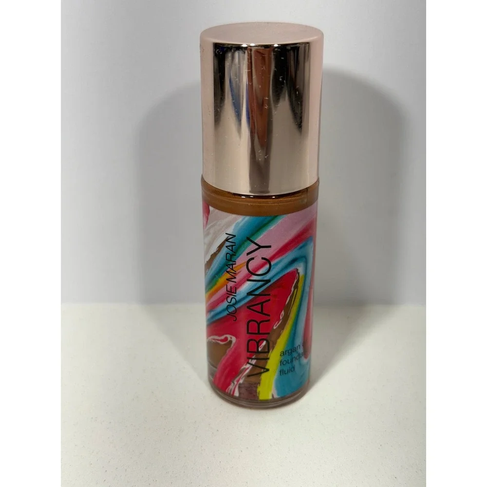 Josie Maran Vibrancy Argan Oil Foundation Fluid Magical RG80 1oz Liquid no box